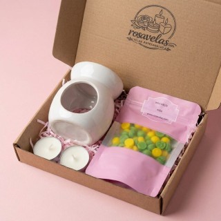 Pack Iniciación Rosa Velas
