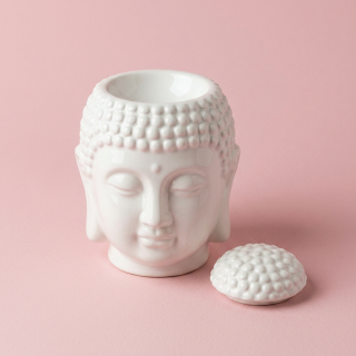 Quemador Cerámico Blanco para Wax Melts